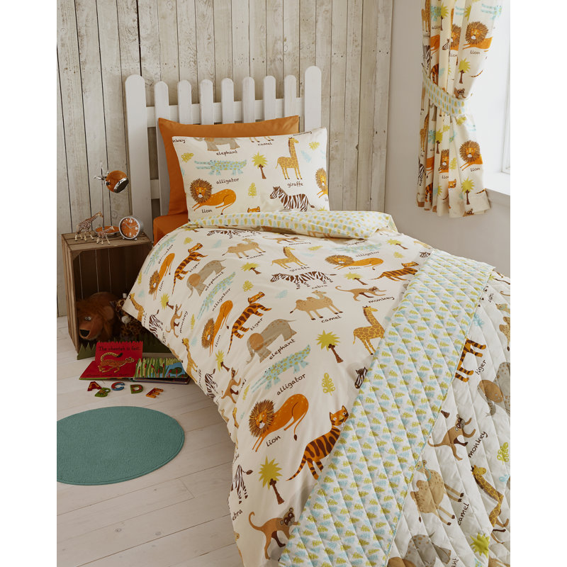 Hokku Designs My Safari 2 Piece Toddler Bedding Set & Reviews Wayfair
